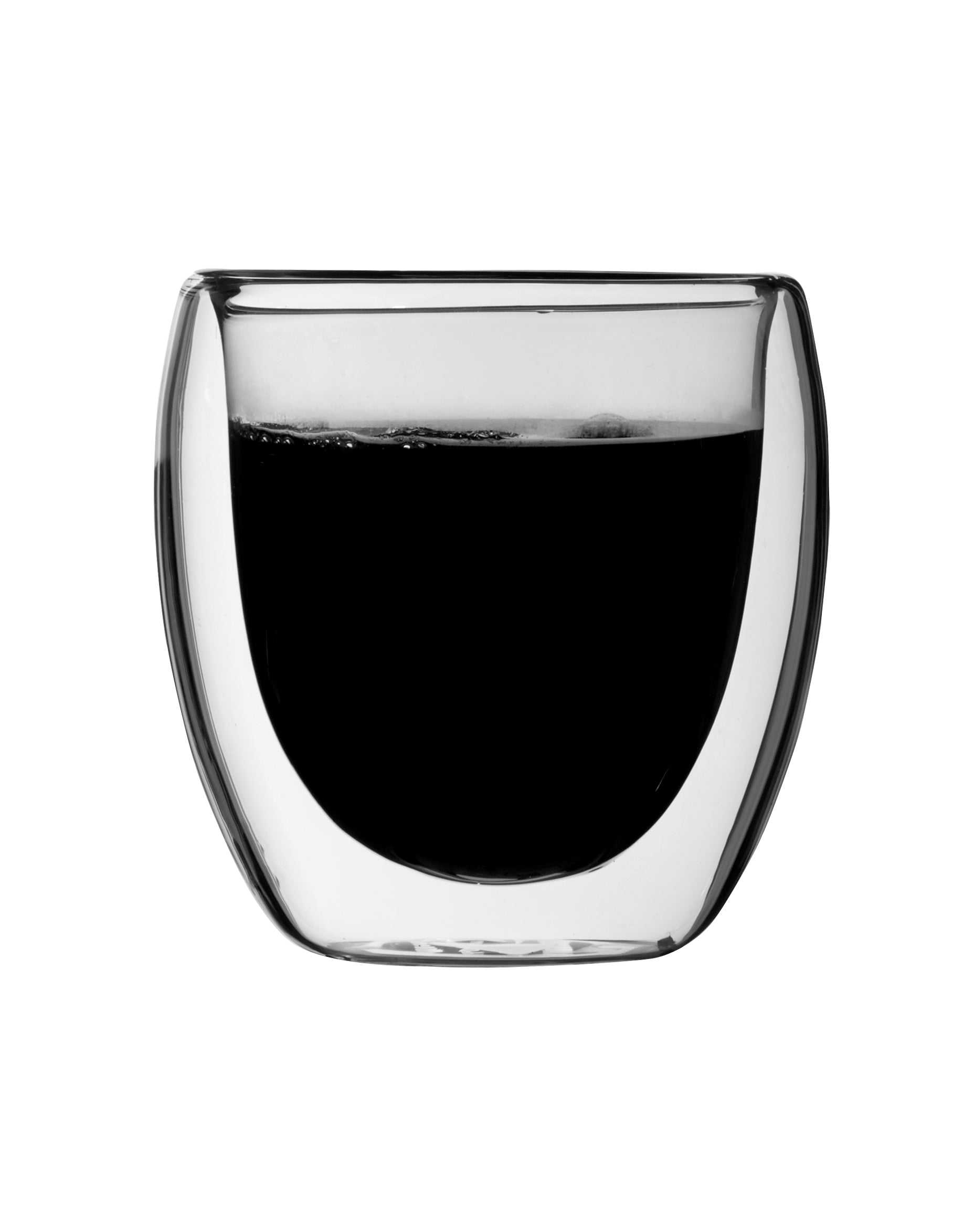 Verres à Café Napoli Courts Double Paroi 15cl (carton de 2)