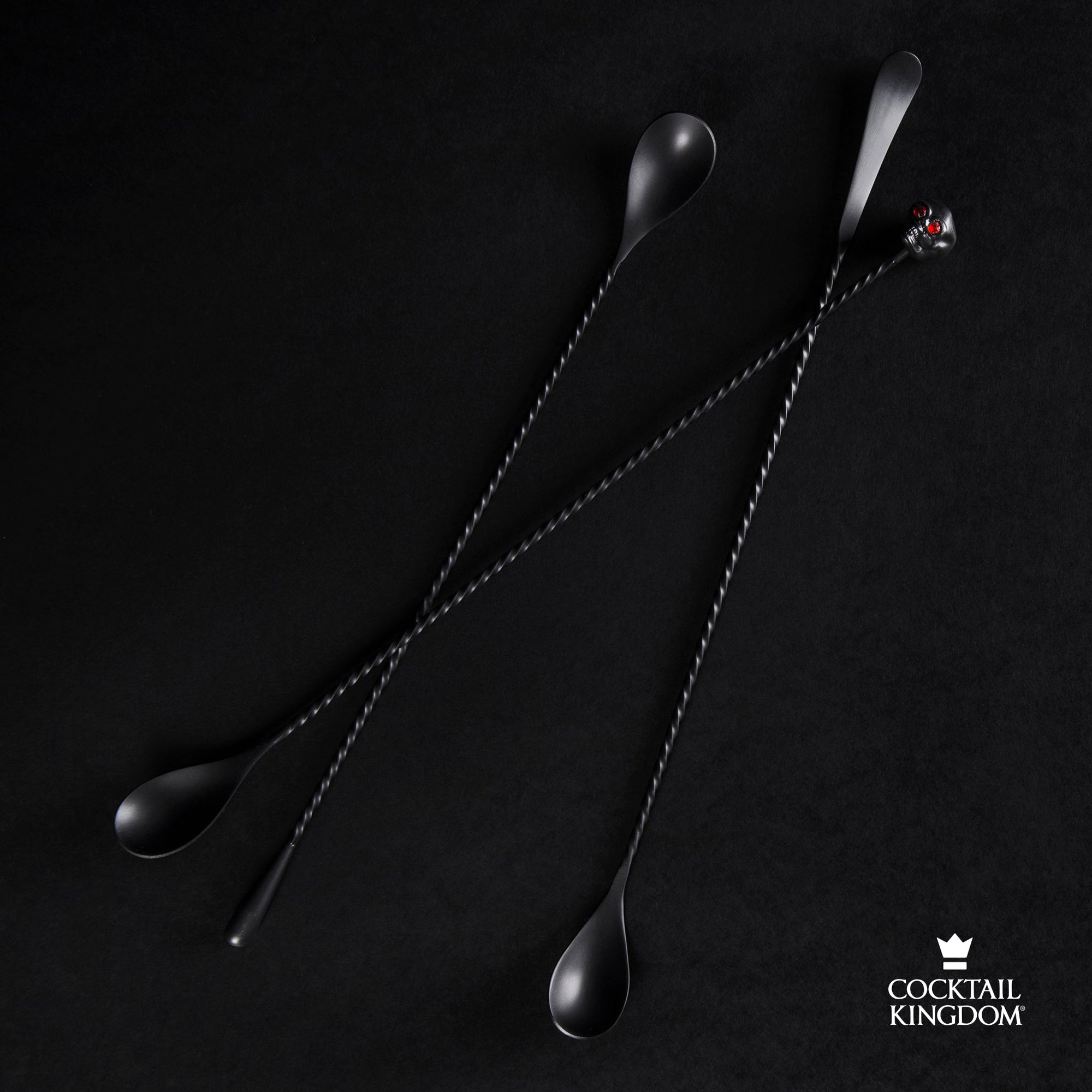 Teardrop Barspoon - Matte Black / 30cm