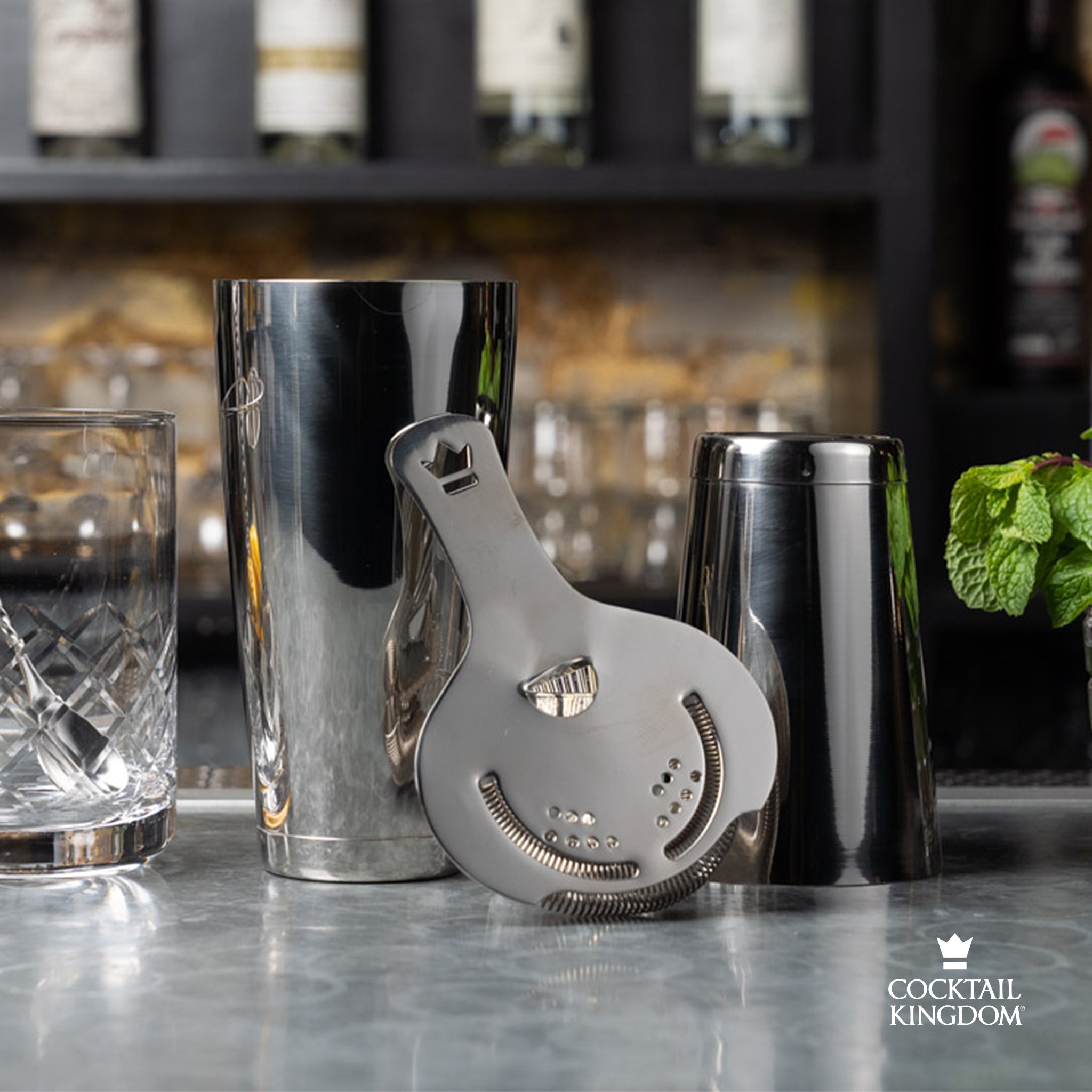 Set di due Shaking Tins ponderati Koriko® - Acciaio inossidabile