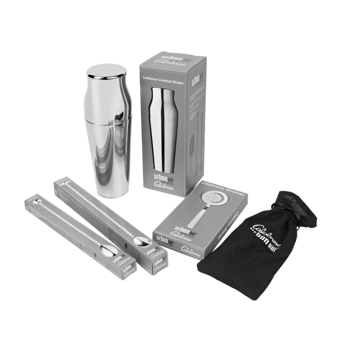 Calabrese Julep-Löffel aus Edelstahl, 28,5 cm