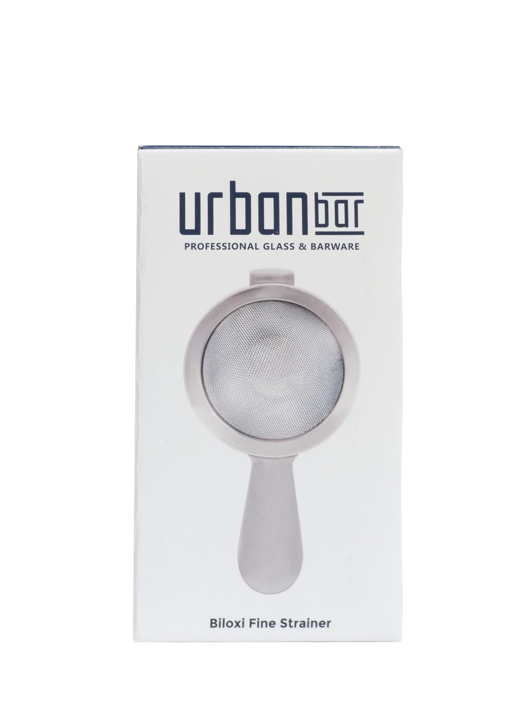 Biloxi Edelstahl-Cocktailsieb mit kurzem Griff, feinmaschig, 15 cm