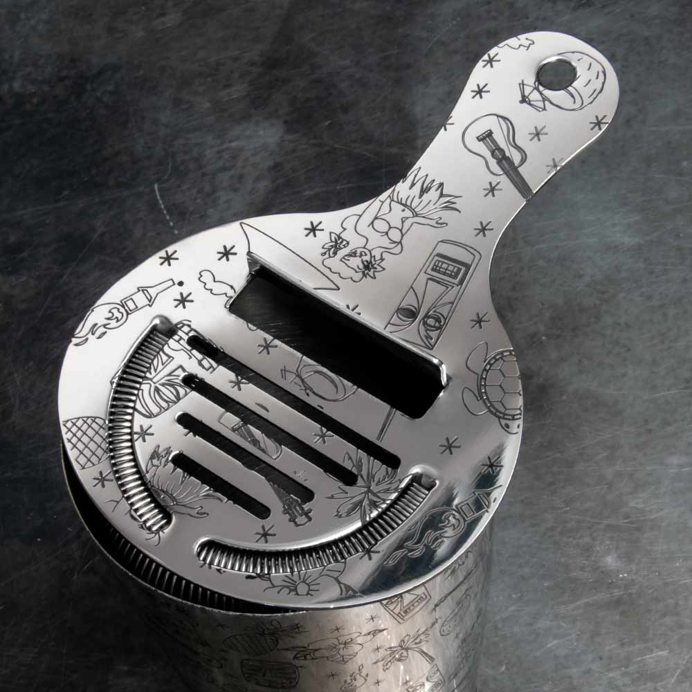 Colino in acciaio inossidabile Tiki Coley® 15,5 cm