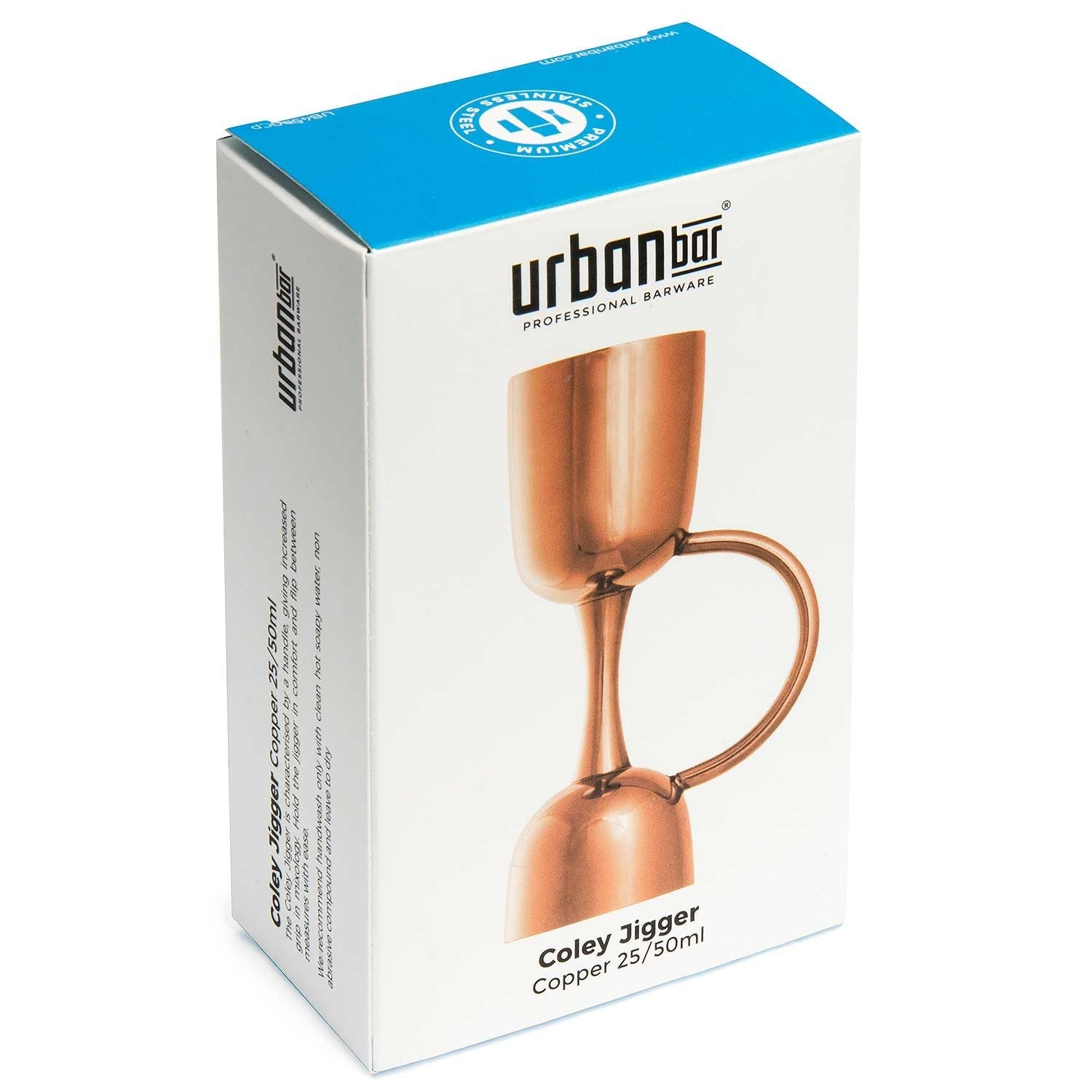 Coley® Kupfer-Jigger 25ml/50ml
