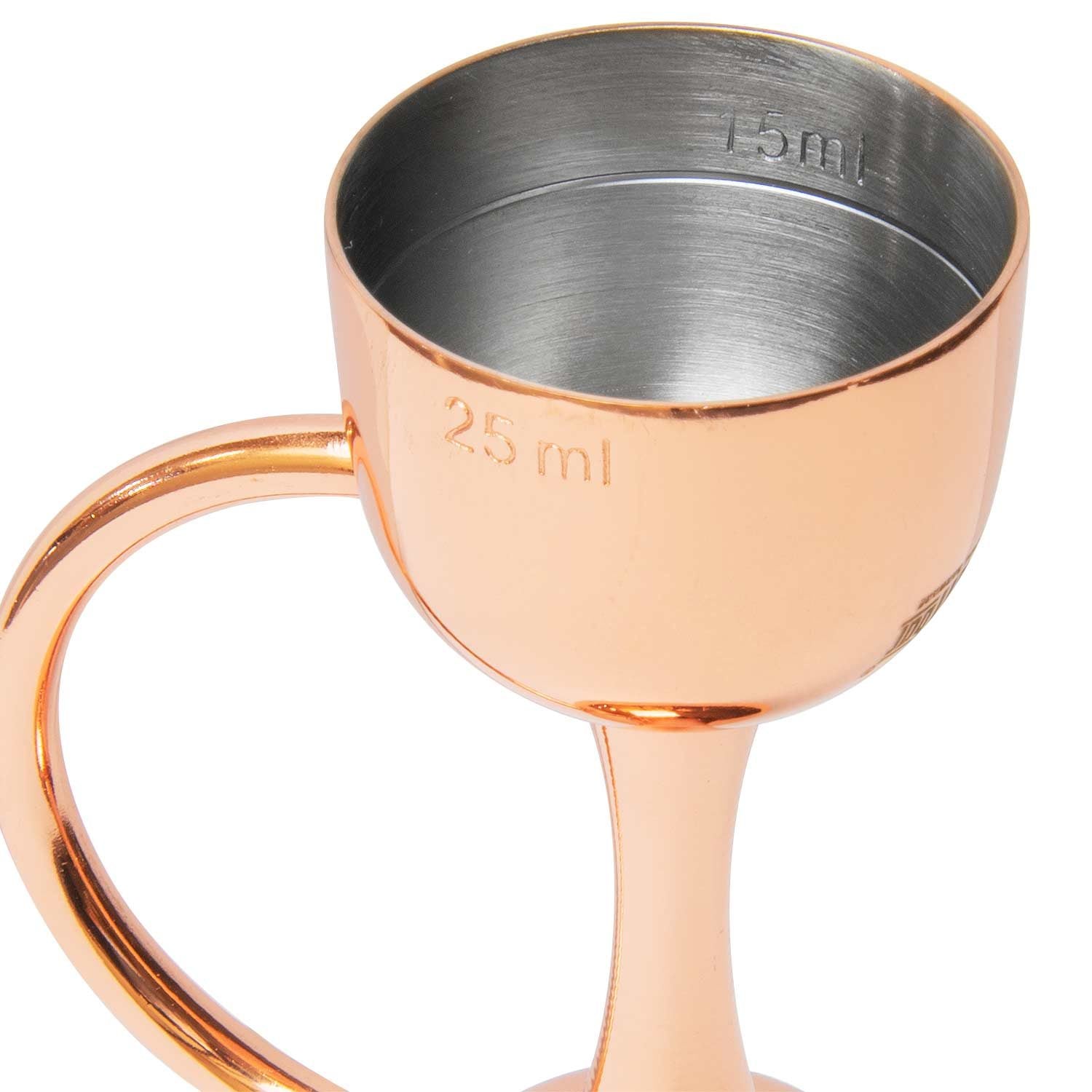 Coley® Kupfer-Jigger 25ml/50ml