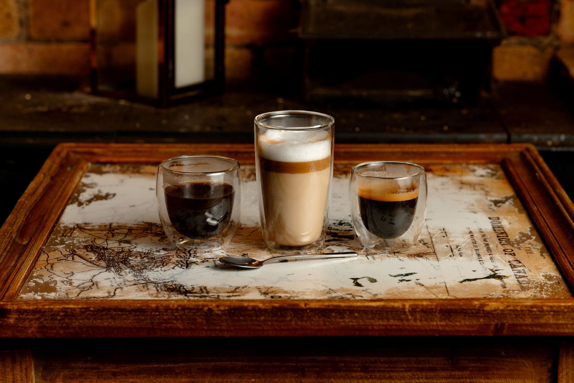 Verres à Café Napoli Courts Double Paroi 15cl (carton de 2)