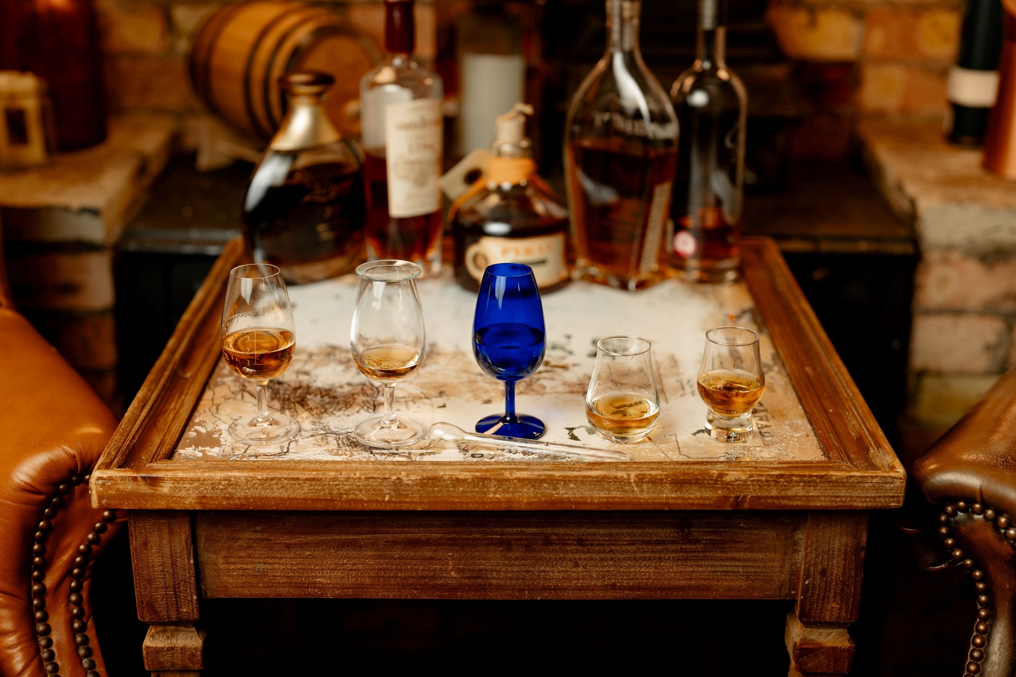 Vaso de Cata de Whisky de Destilería con Líneas de Calibre  - 14 cl