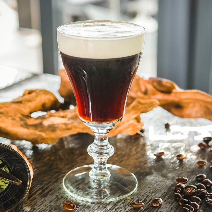 Vintage Irish Coffee Glass 17cl-B6