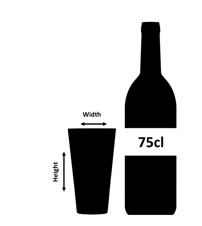 Verre Highball Qubo Cristal 32cl