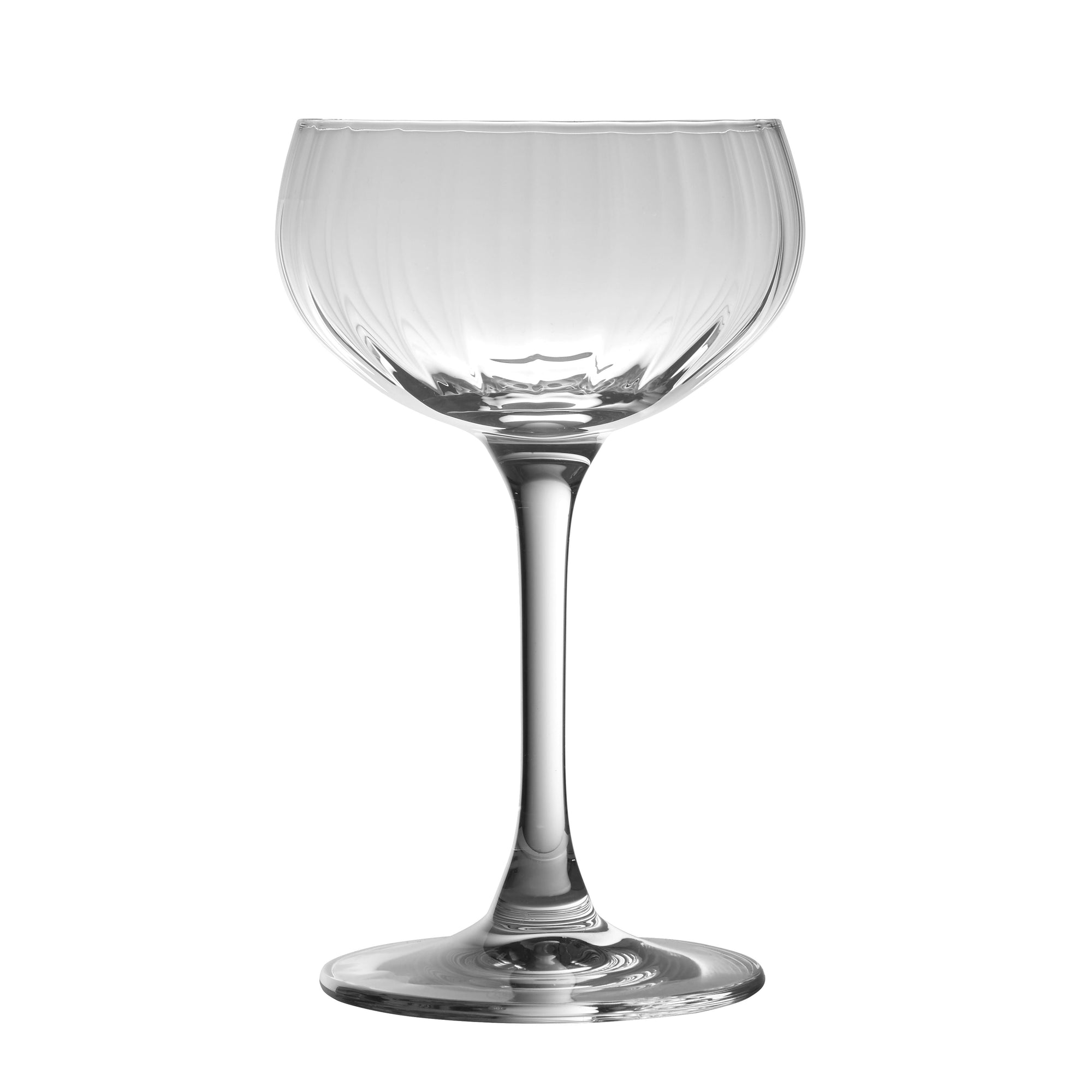Retro Optic Champagne Glass Coupe 21cl- Box4