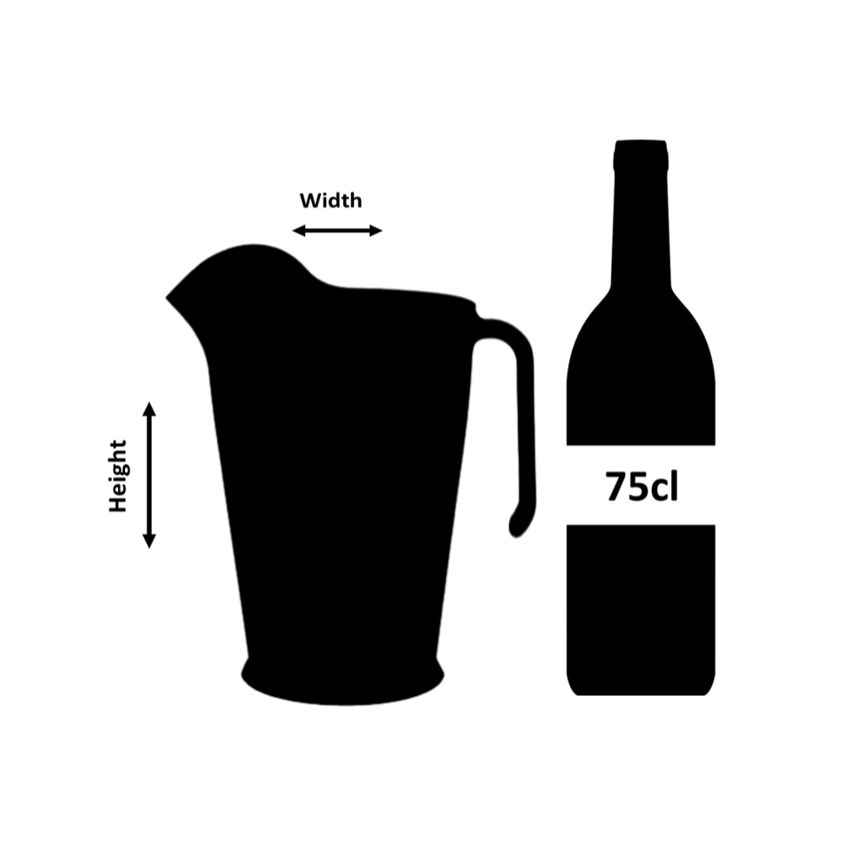 Fresco 4 Pint Pitcher Stapelkrug CE 2,28 Liter