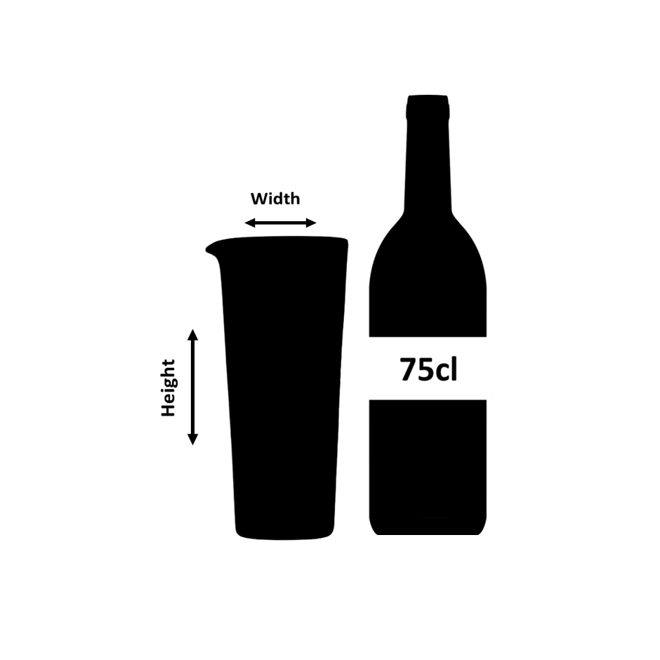 Calabrese Cocktail-Mischglas, hoch, 86 cl