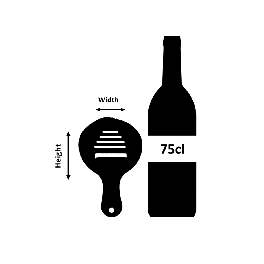 Coley® Colador de Cóctel de Acero Inoxidable - 15,5 cm