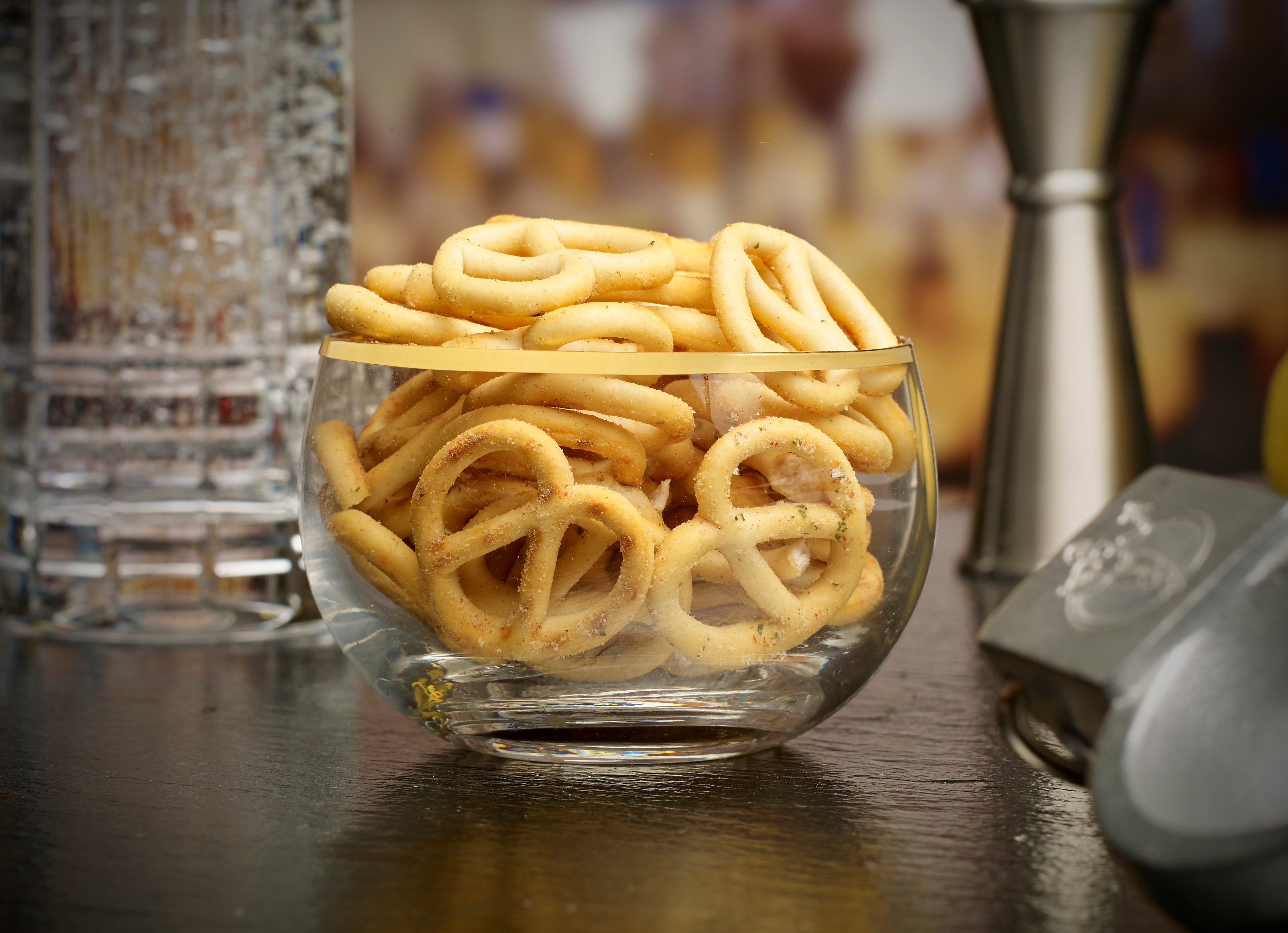 Cuenco Bits Borde Dorado - 30cl