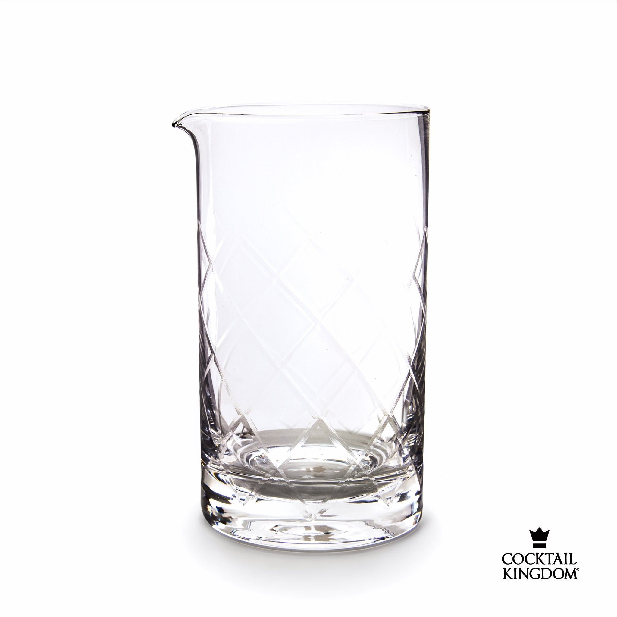 Yarai® Mixing Glass, Seamless, Large - 675ml (23oz) / Flat Base