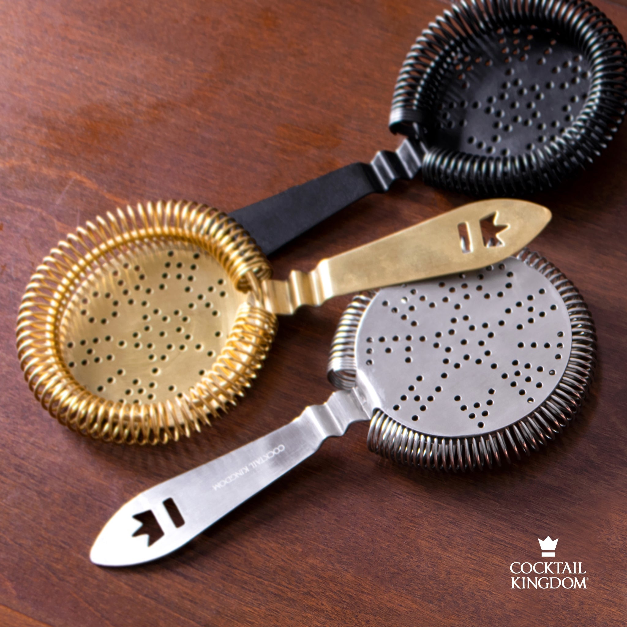 Colador Hawthorne de Estilo Antiguo - Color Negro Mate