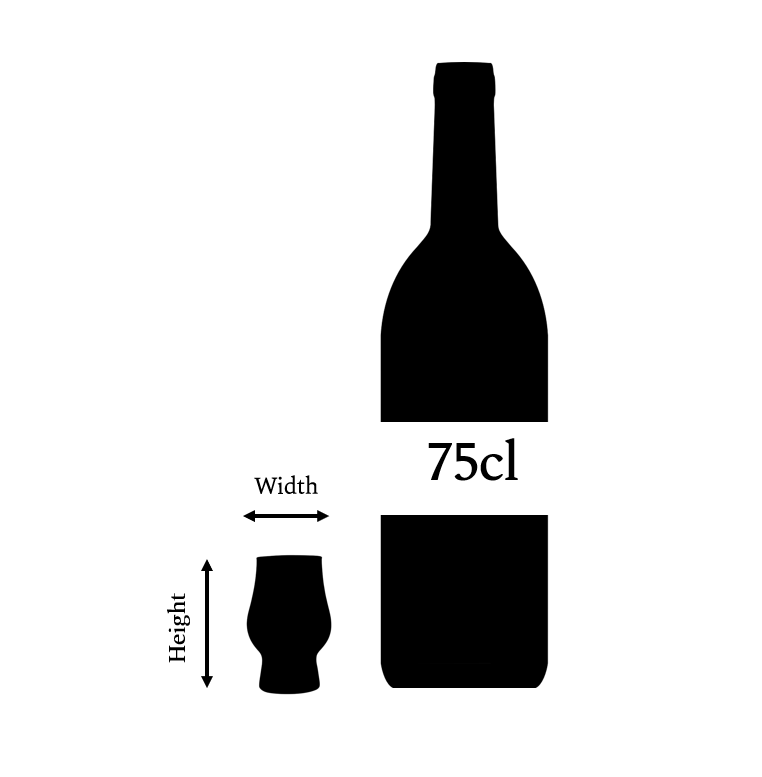 Perfektes Whisky Dram Glas 9cl