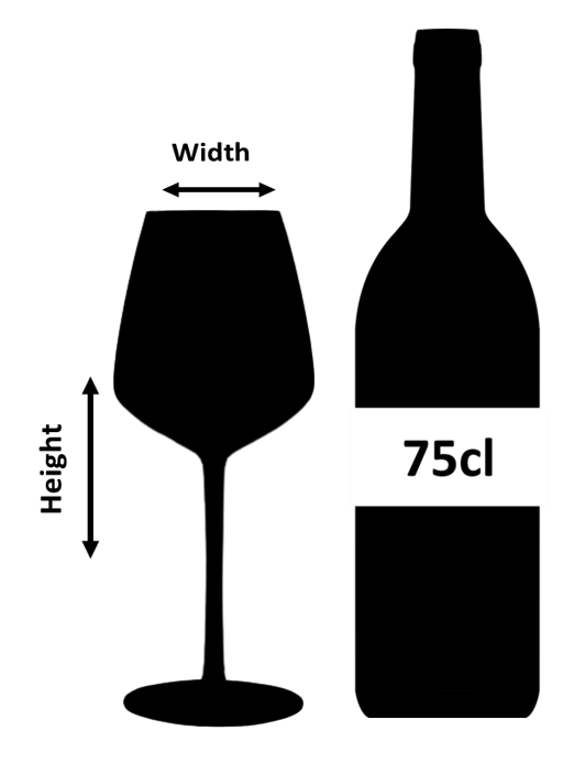 Verre à vin Iris en plastique incassable 50cl