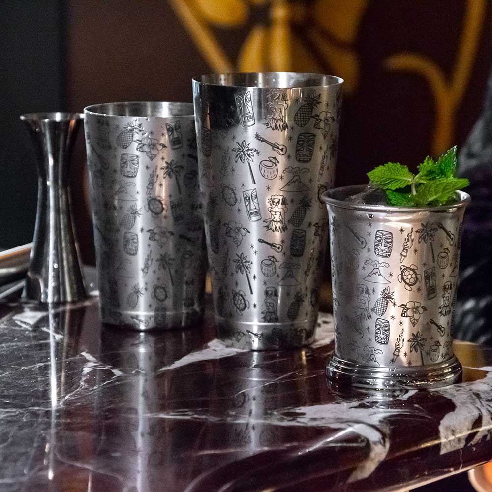 Tazza Julep in Acciaio Inossidabile Tiki 40cl