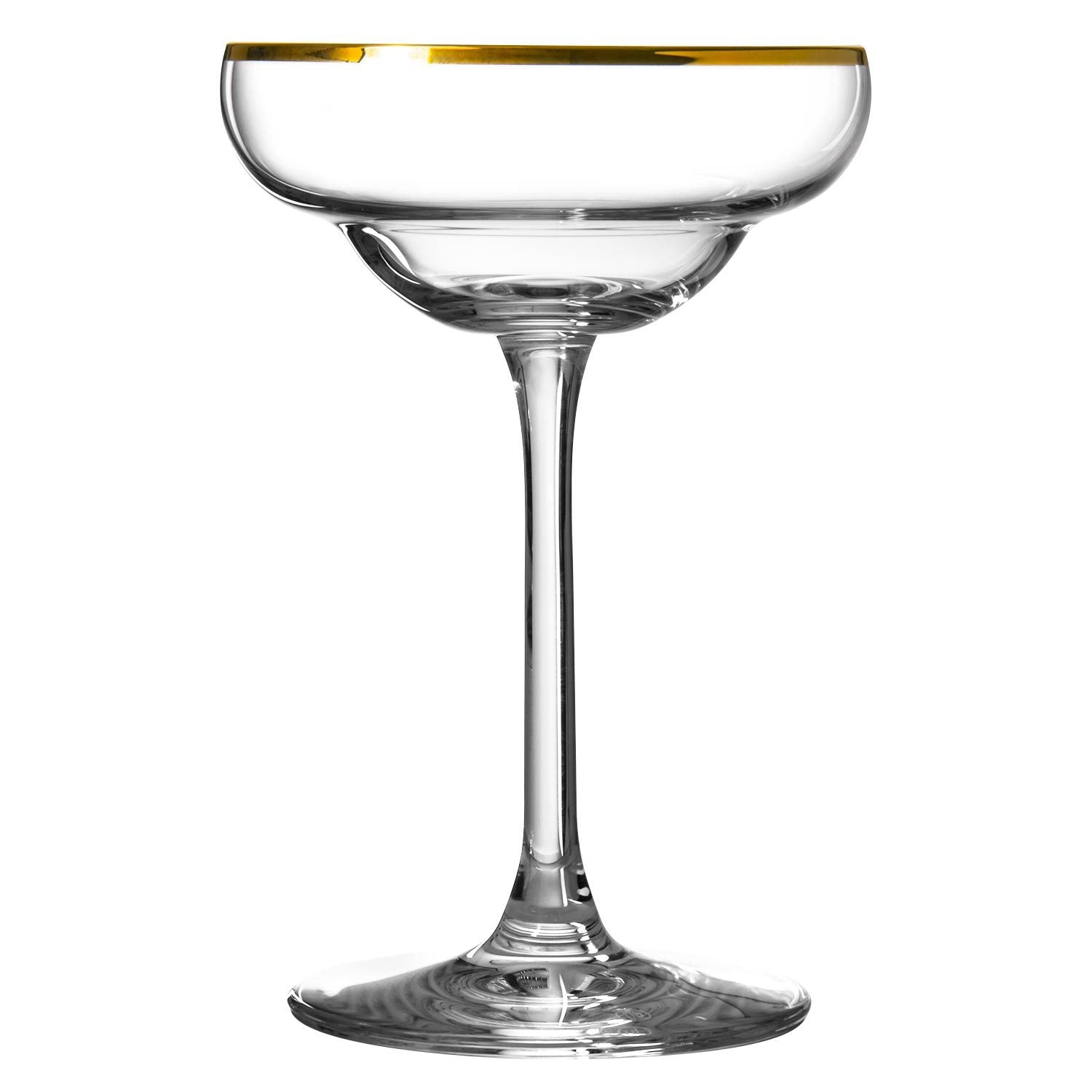 Goldrand Coley® Kristallglas Coupe 17cl