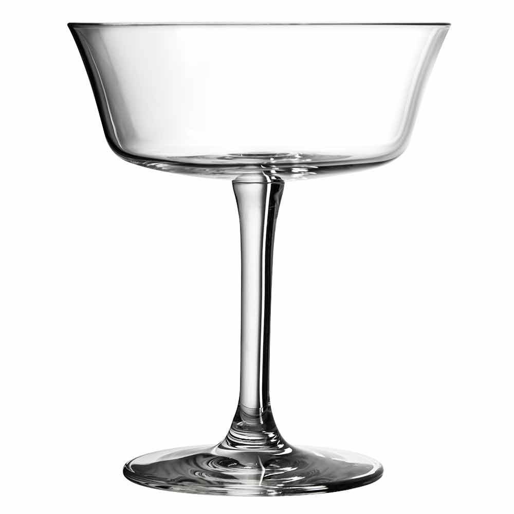 Retro Fizzio Sektglas Coupe 26cl