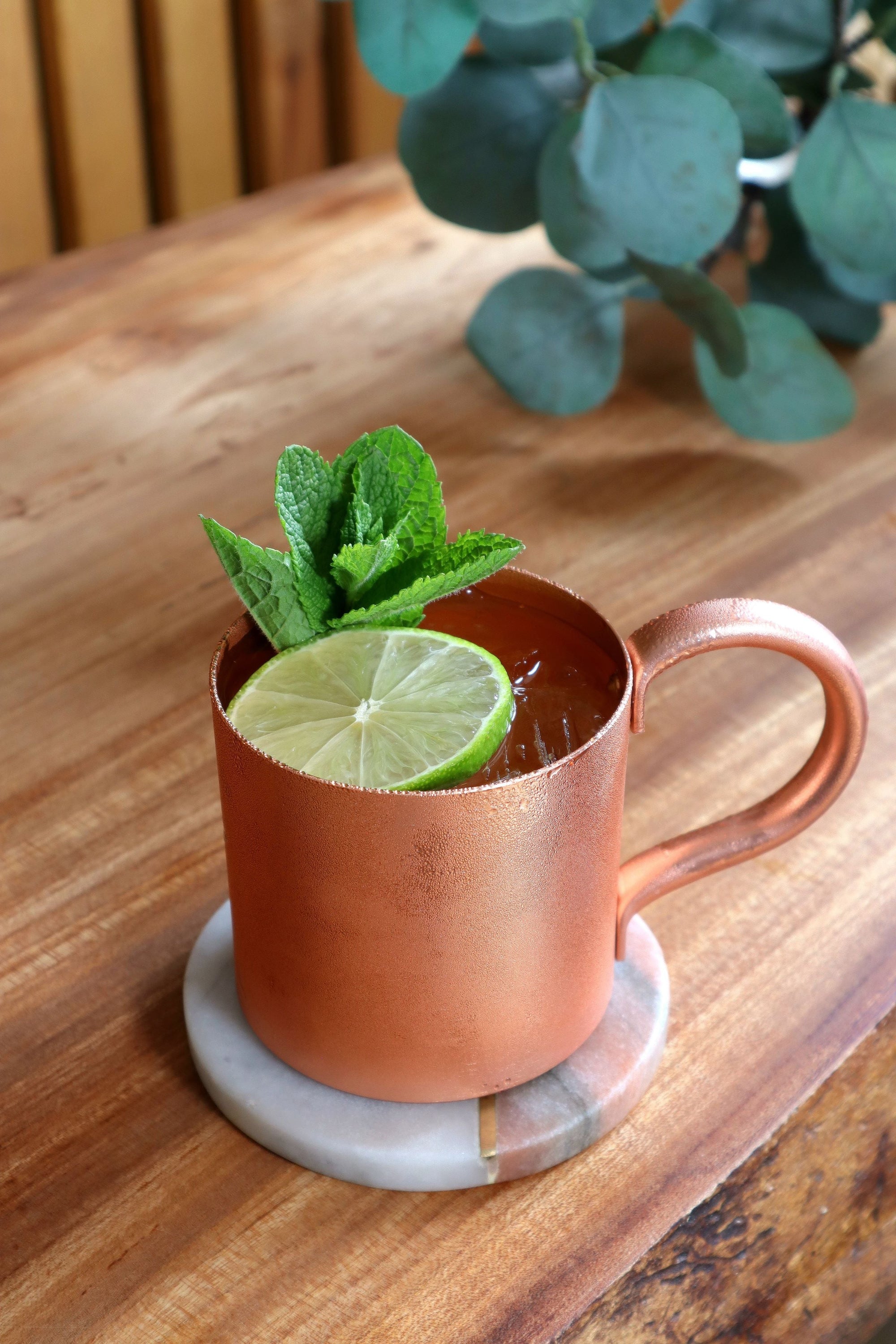 Kupferbeschichtete Tasse 32,5 cl