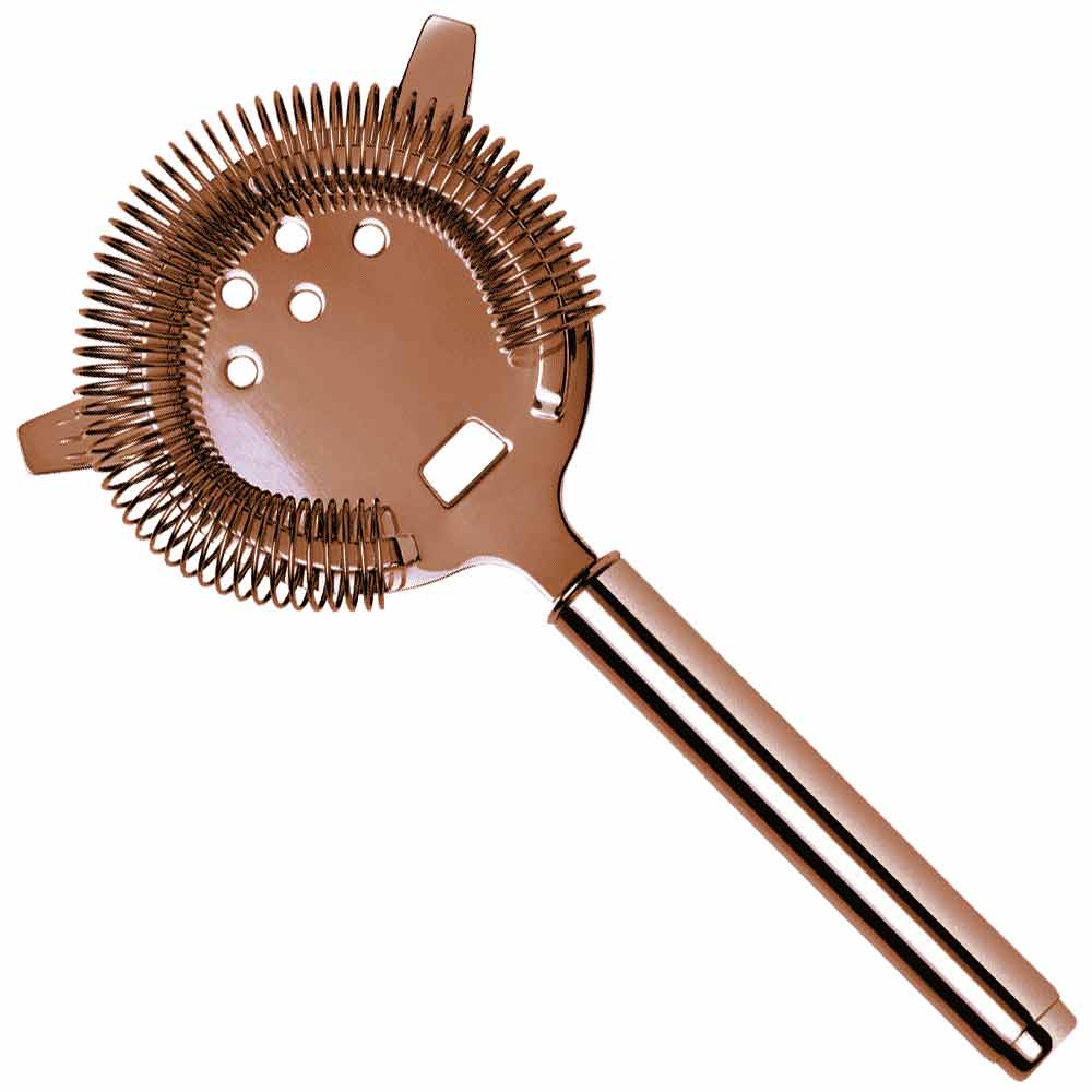 Hawthorne Rose Gold Cocktail Strainer 20cm