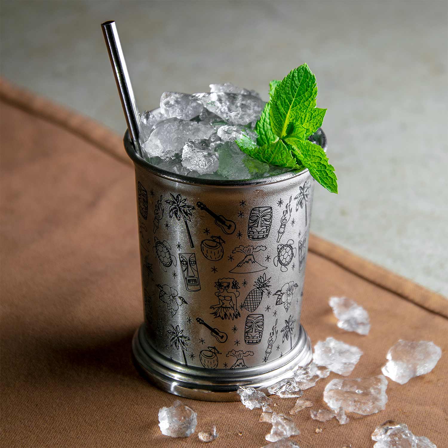 Tazza Julep in Acciaio Inossidabile Tiki 40cl