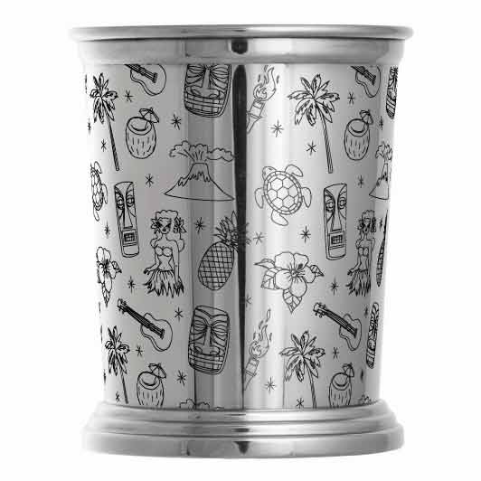 Tazza Julep in Acciaio Inossidabile Tiki 40cl