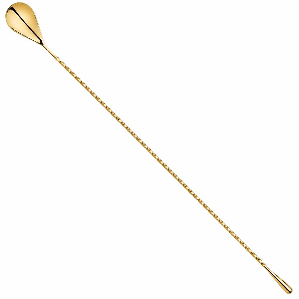 Cucchiaio Bar Drop Oro 40 cm