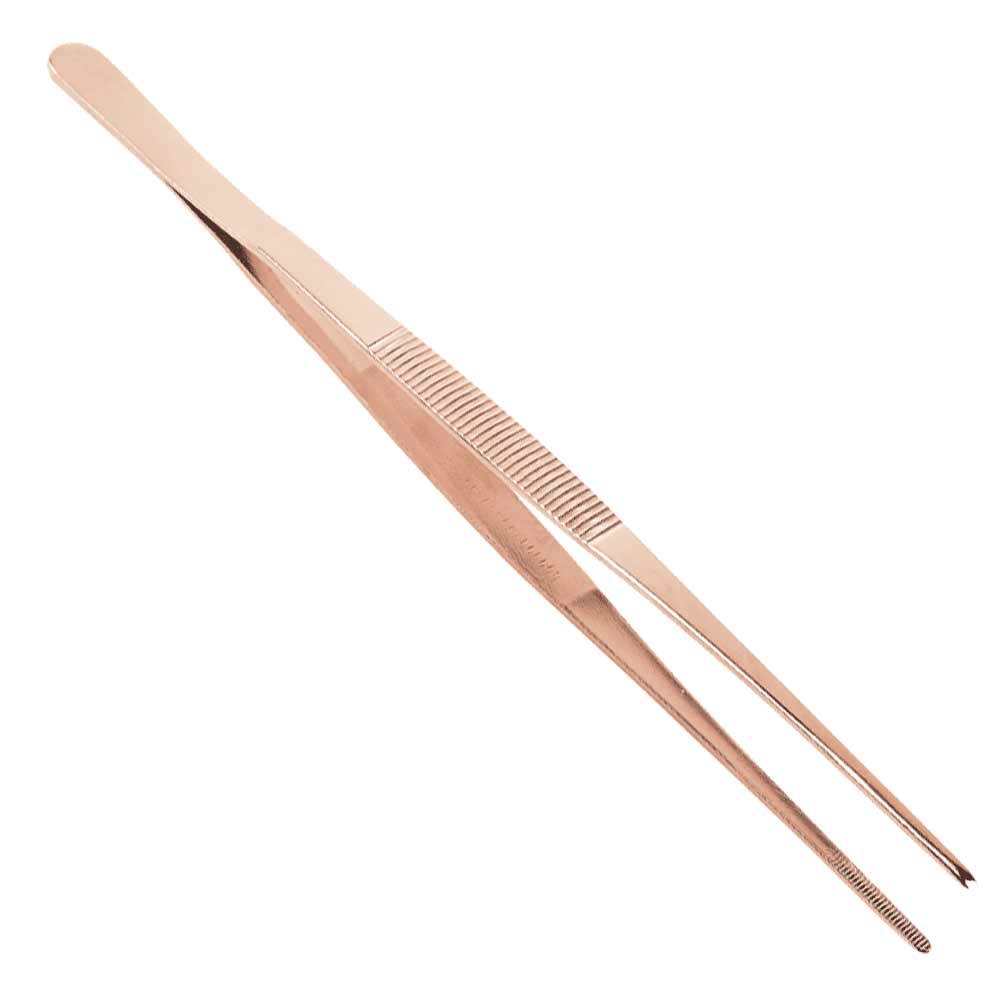Garniture Pince À Épiler Longue En Cuivre 25cm