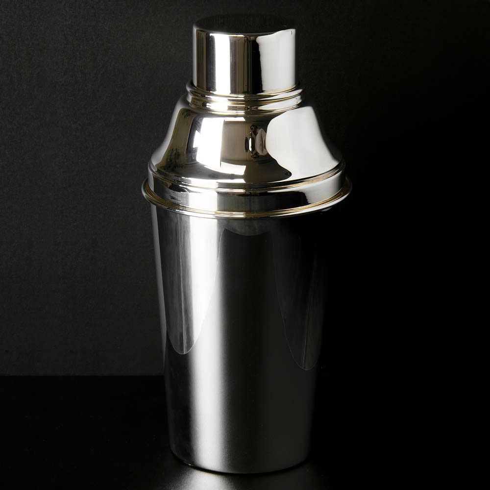 Classico Grand shaker à cocktail plaqué argent 1,5 pinte