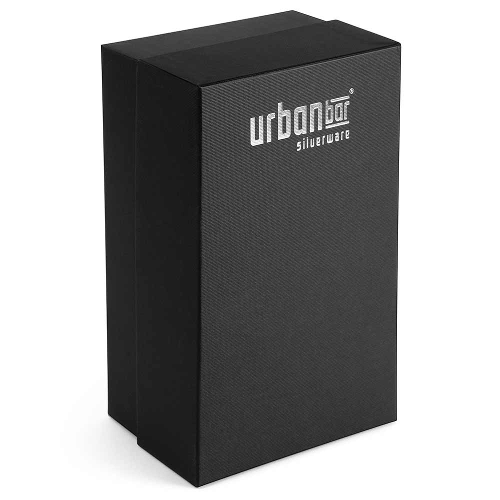 Classico shaker per cocktail Tin-on-Tin grande placcato in argento da 1,5 pinta