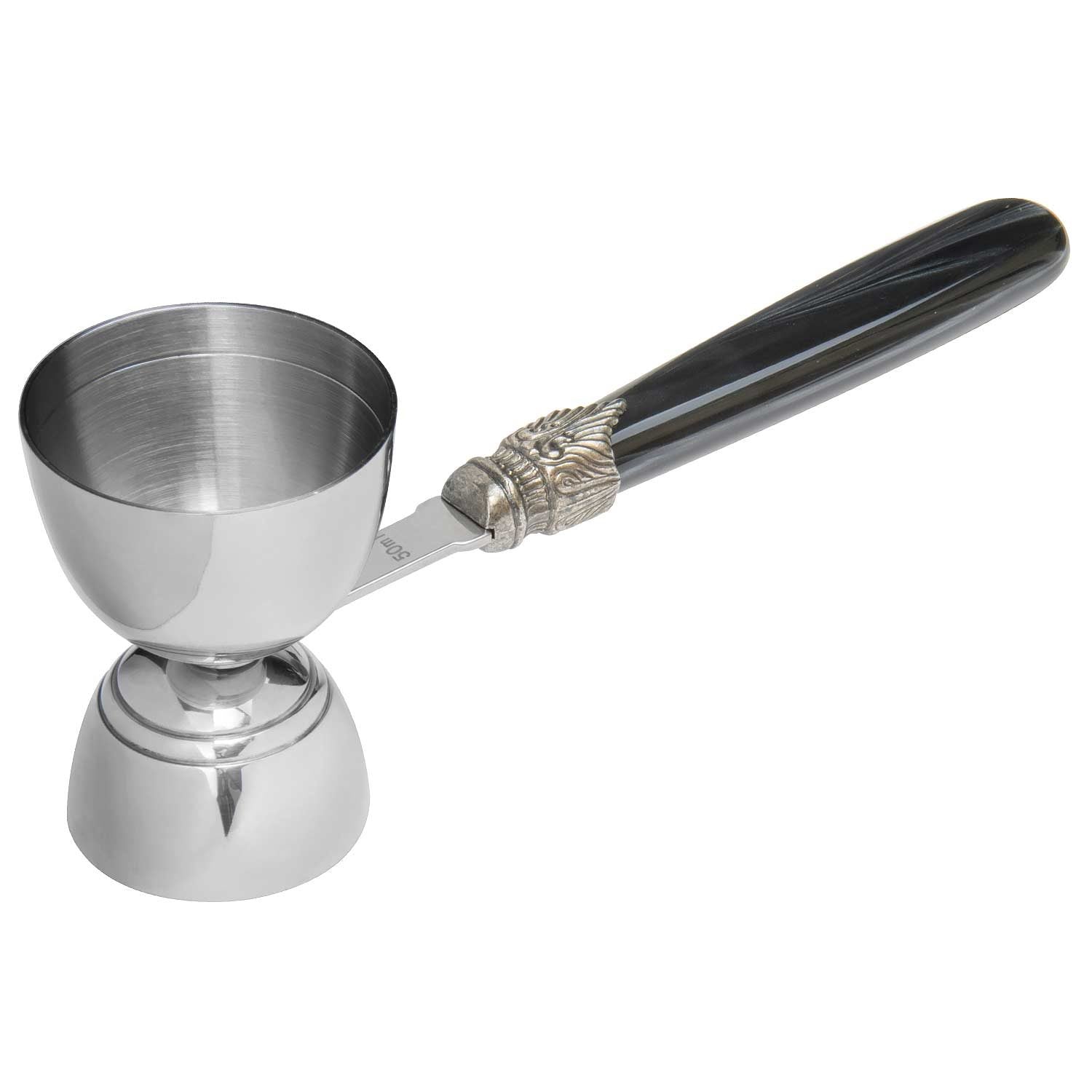 Jigger a martello classico in acciaio inossidabile da 25 ml/50 ml