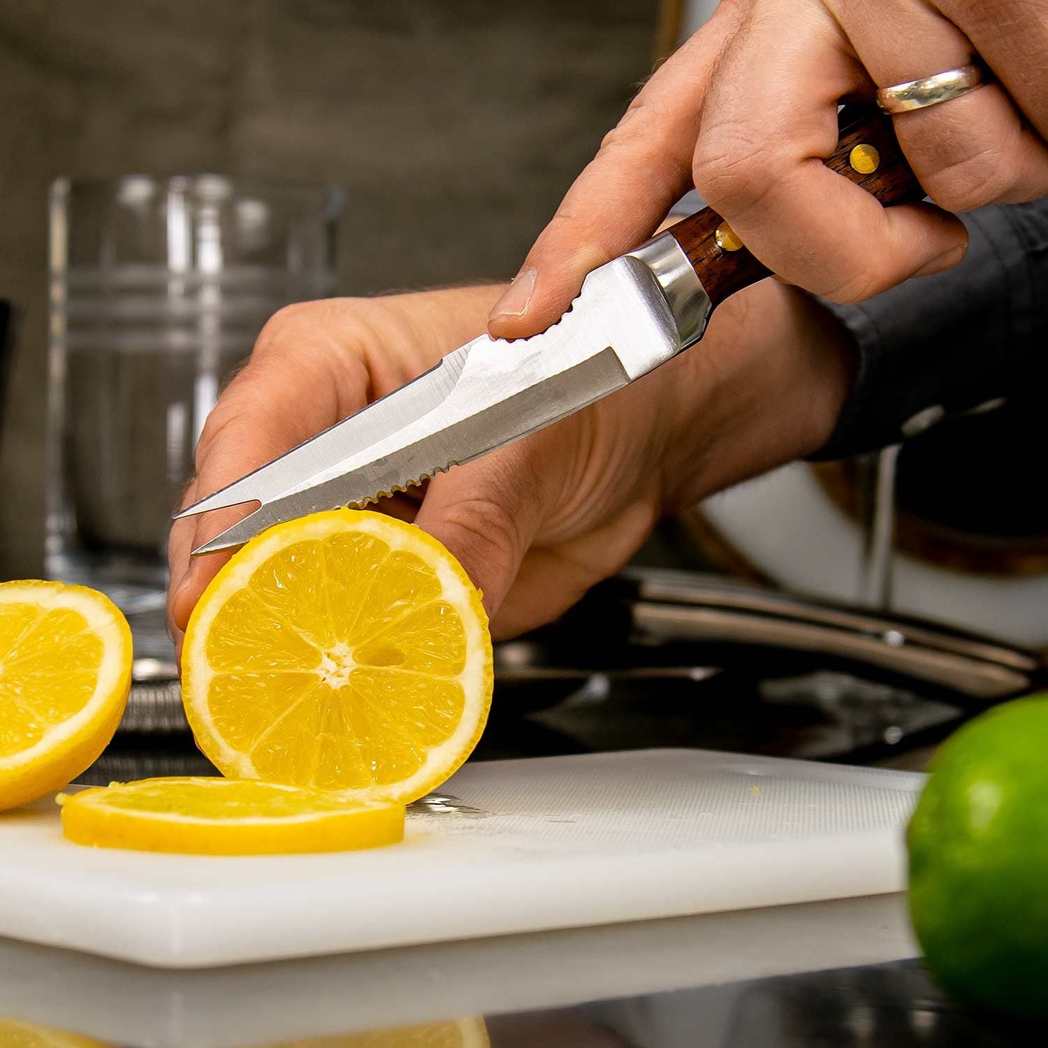 Coley® Premium Cocktail-Barmesser aus Edelstahl mit 11,5 cm Klinge