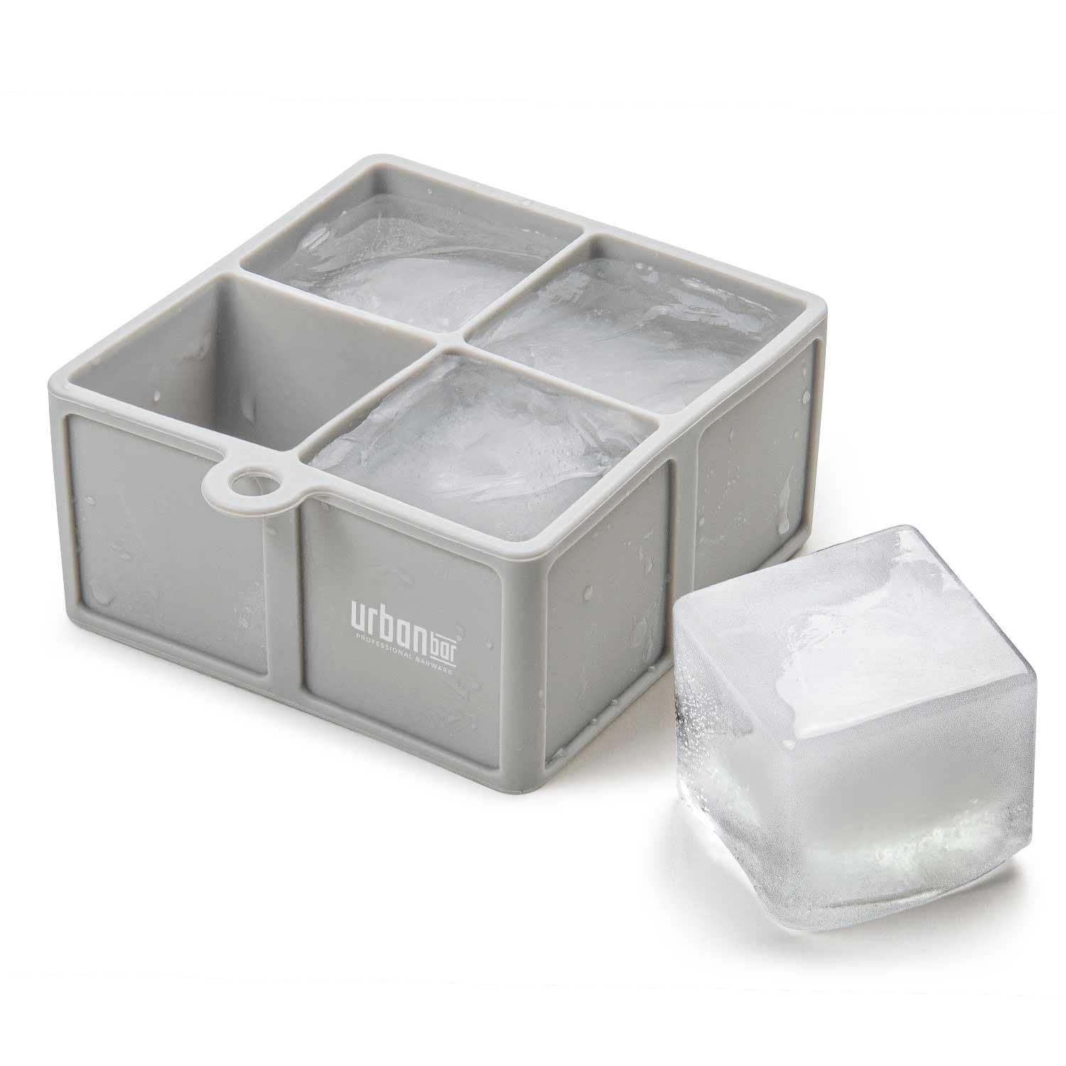 Bandeja de Silicona para Cubitos de Hielo (4 cubitos)