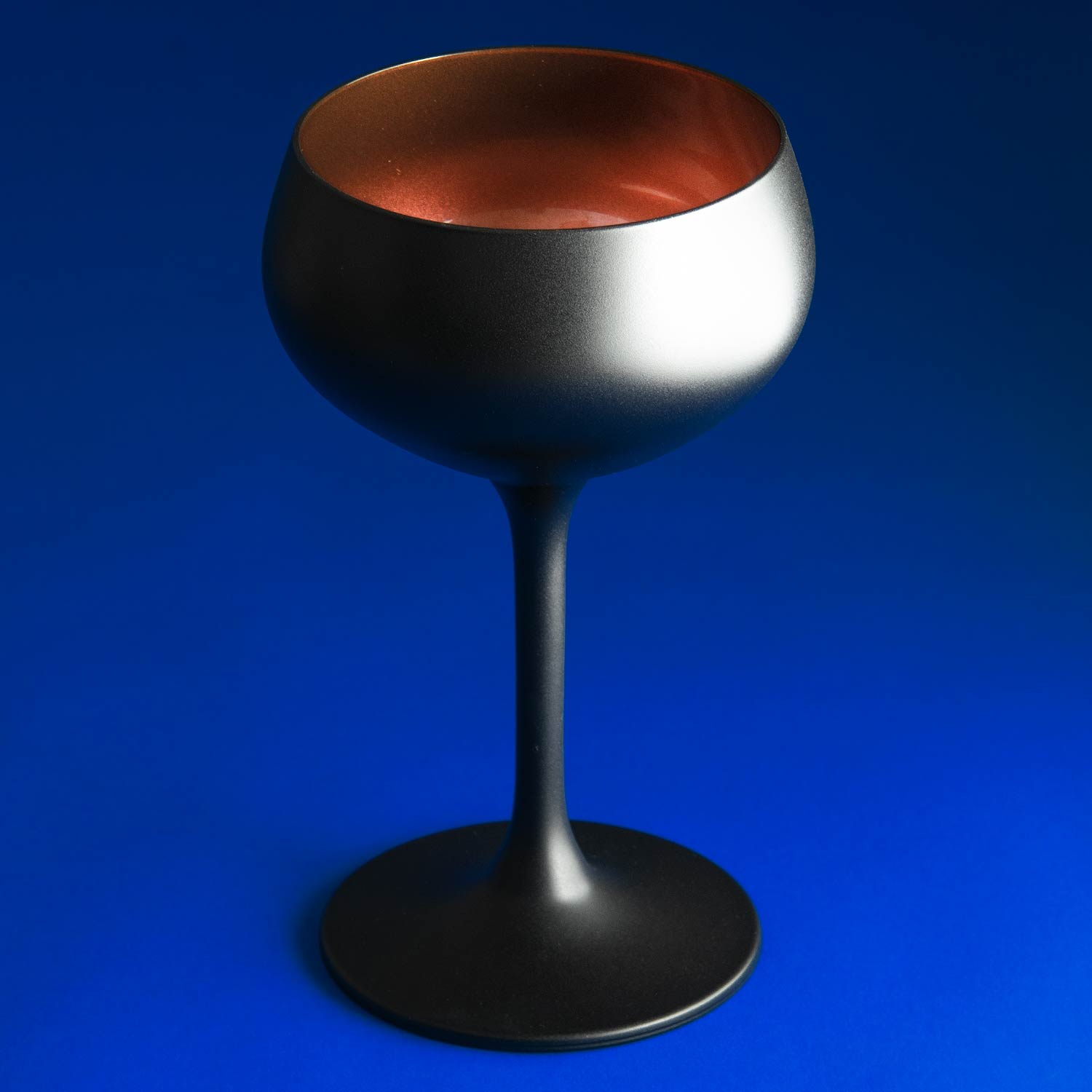 Copa de Cóctel de Champán Negra en Oro Nero - 21 cl 