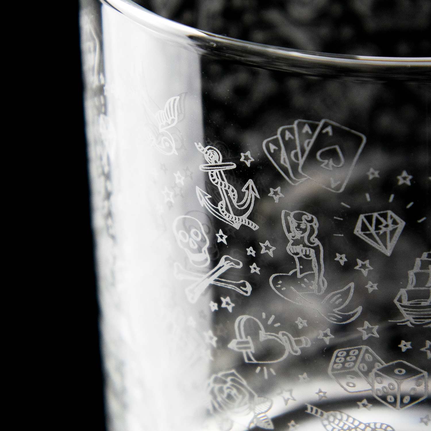 Tattoo Vaso Old Fashioned - 25 cl