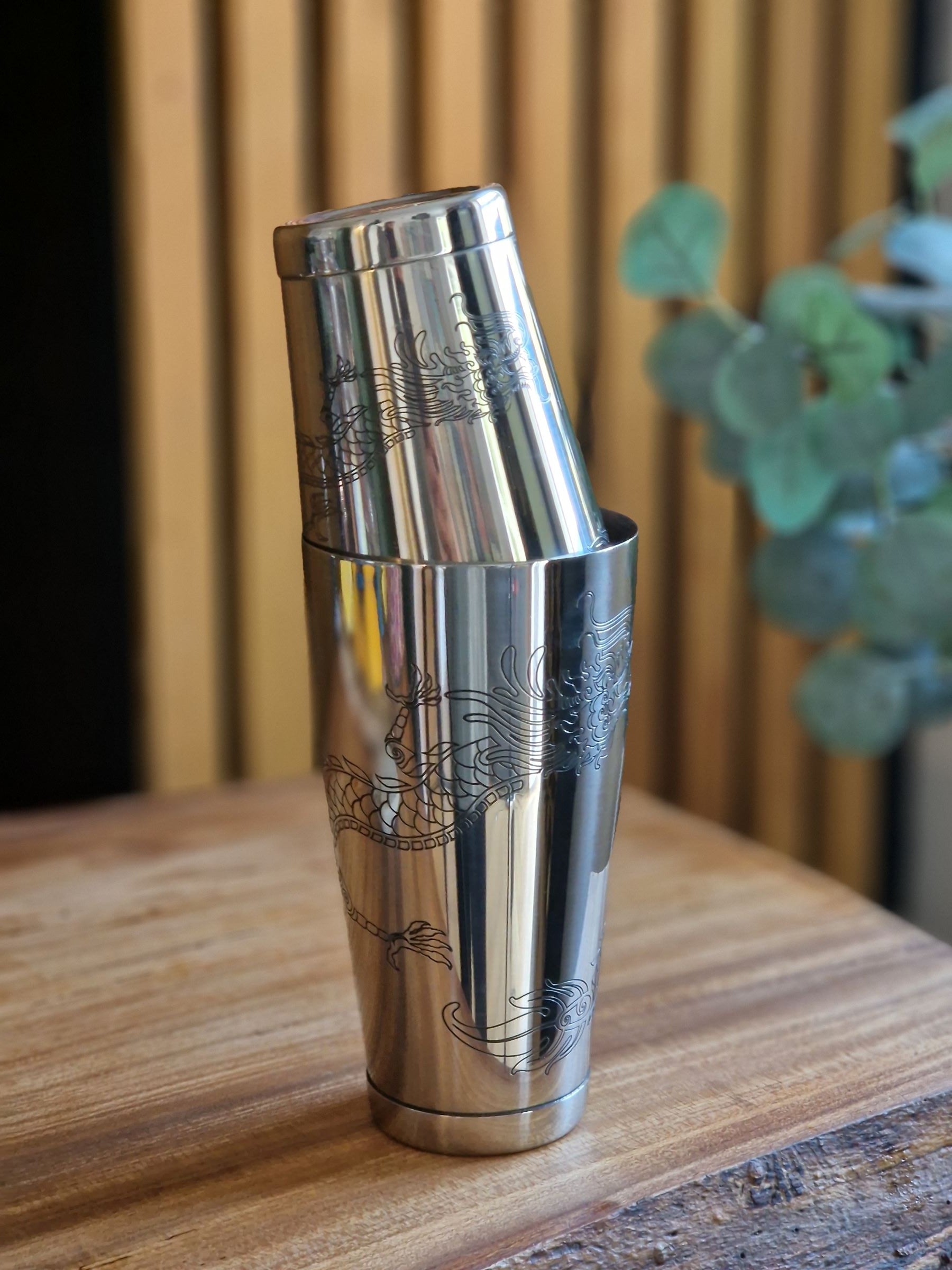 Coctelera con Peso de Acero Inoxidable Bailong Tin-on-Tin - 85 cl
