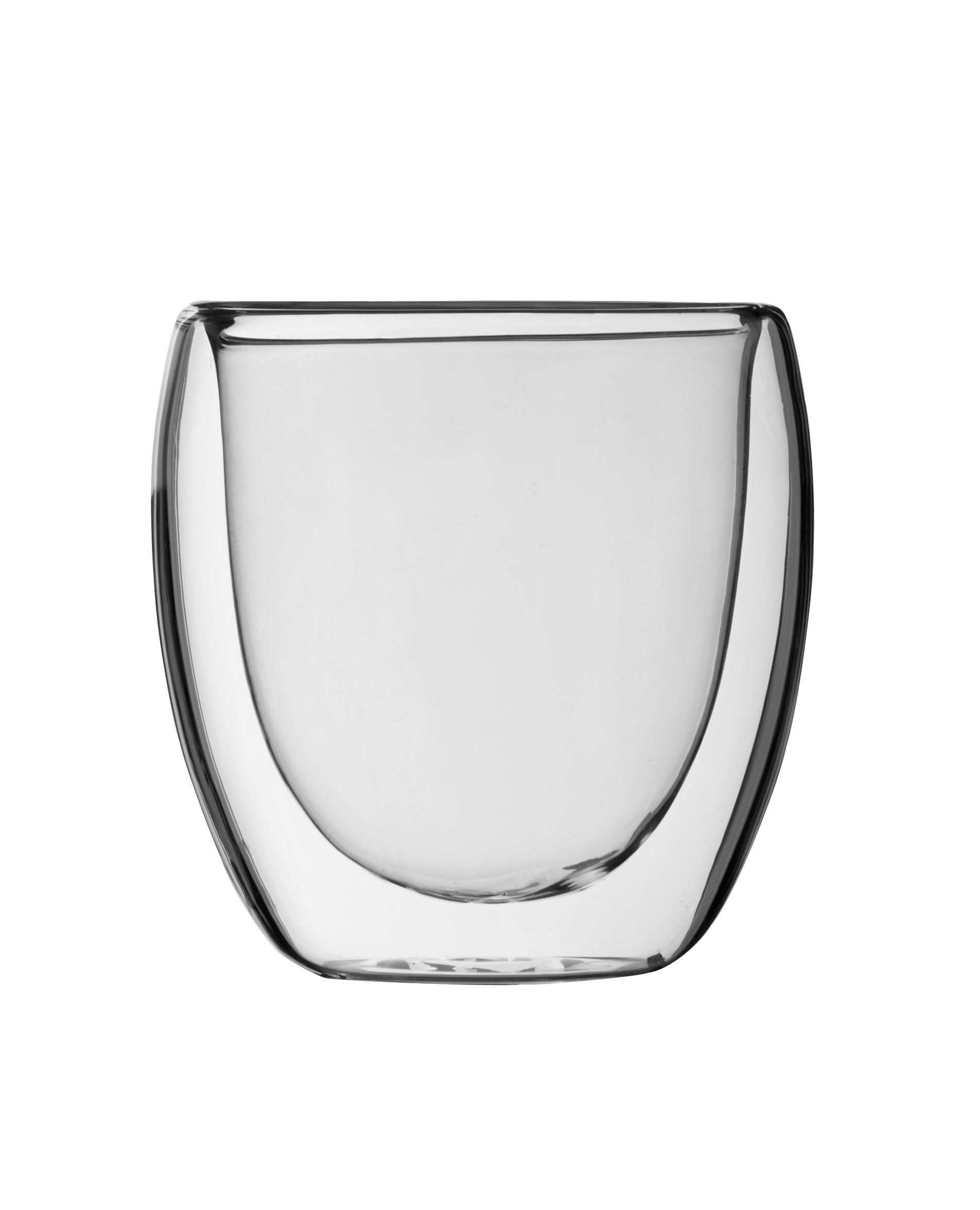 Vasos de Café Napoli Cortos de Doble Pared - 15 cl (caja de 2)