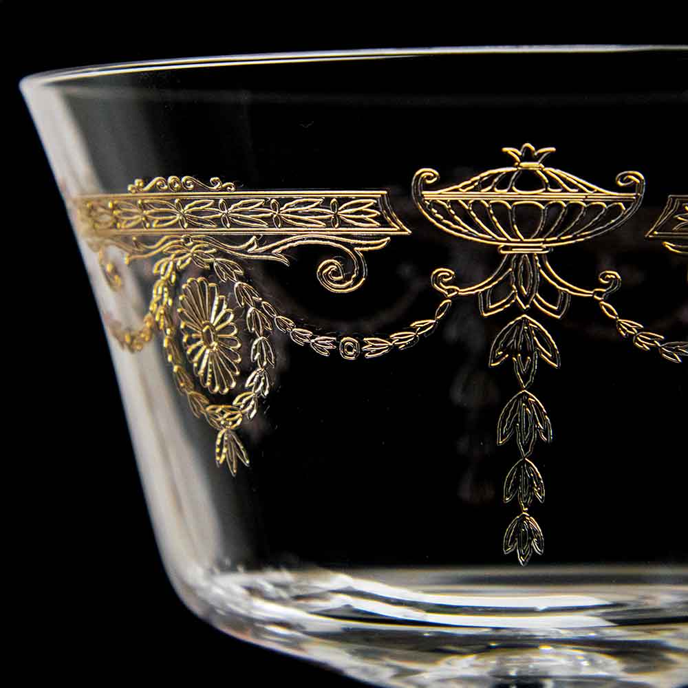 Verre à Cocktail Coupé 1890 Gold Fizz 20cl