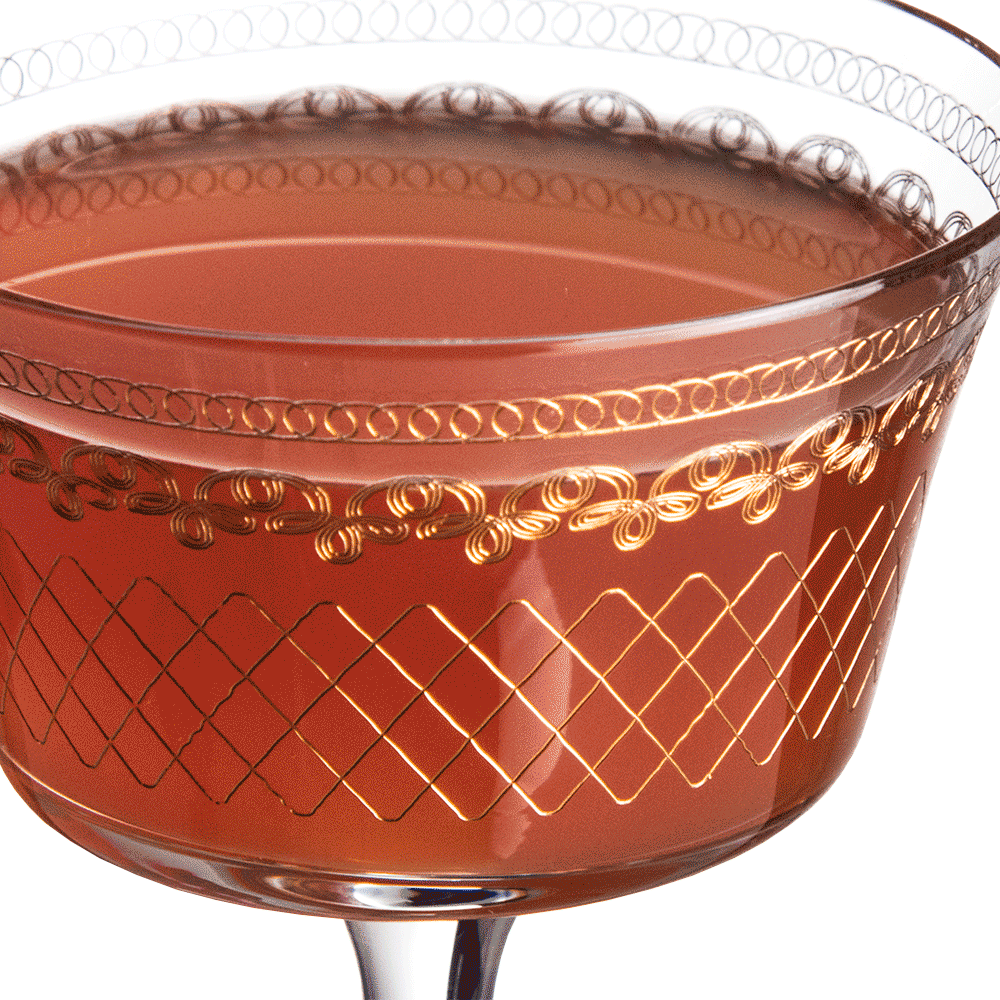 1910 Fizz Gold Cocktailglas Coupe 20cl