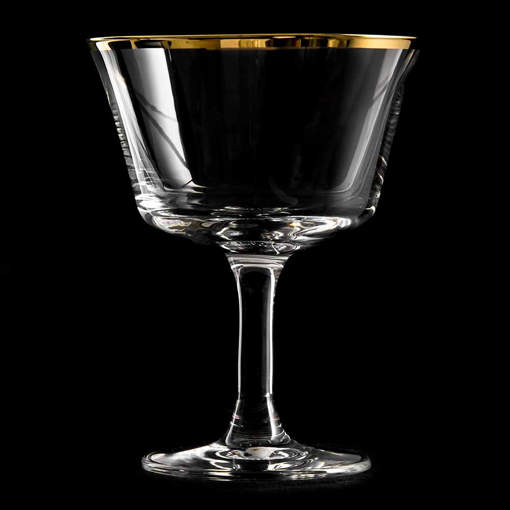 Goldrand Fizz Cocktailglas Coupe 20cl
