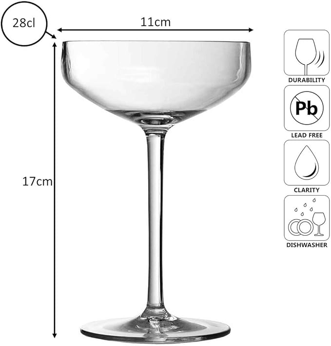 Iris Coppa Champagne in plastica infrangibile 28cl