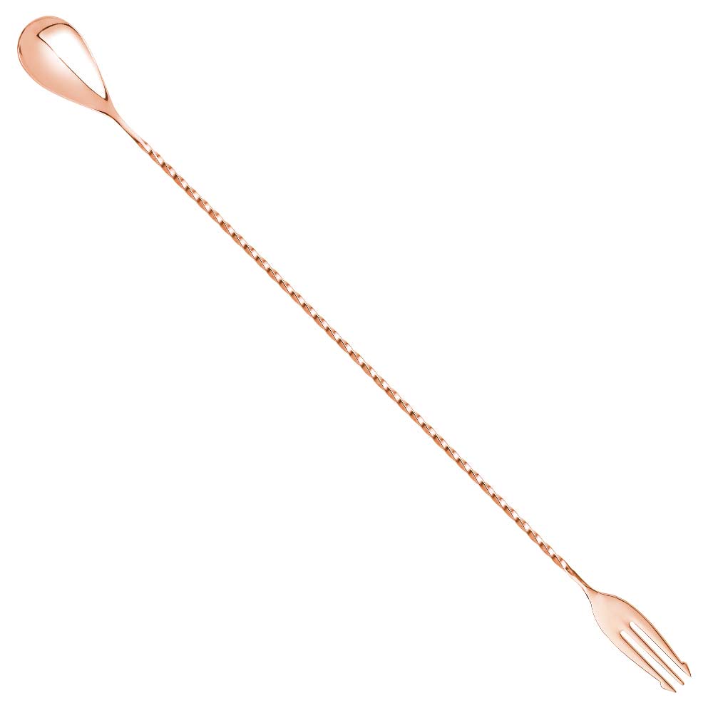 Copper Trident Bar Spoon 40cm