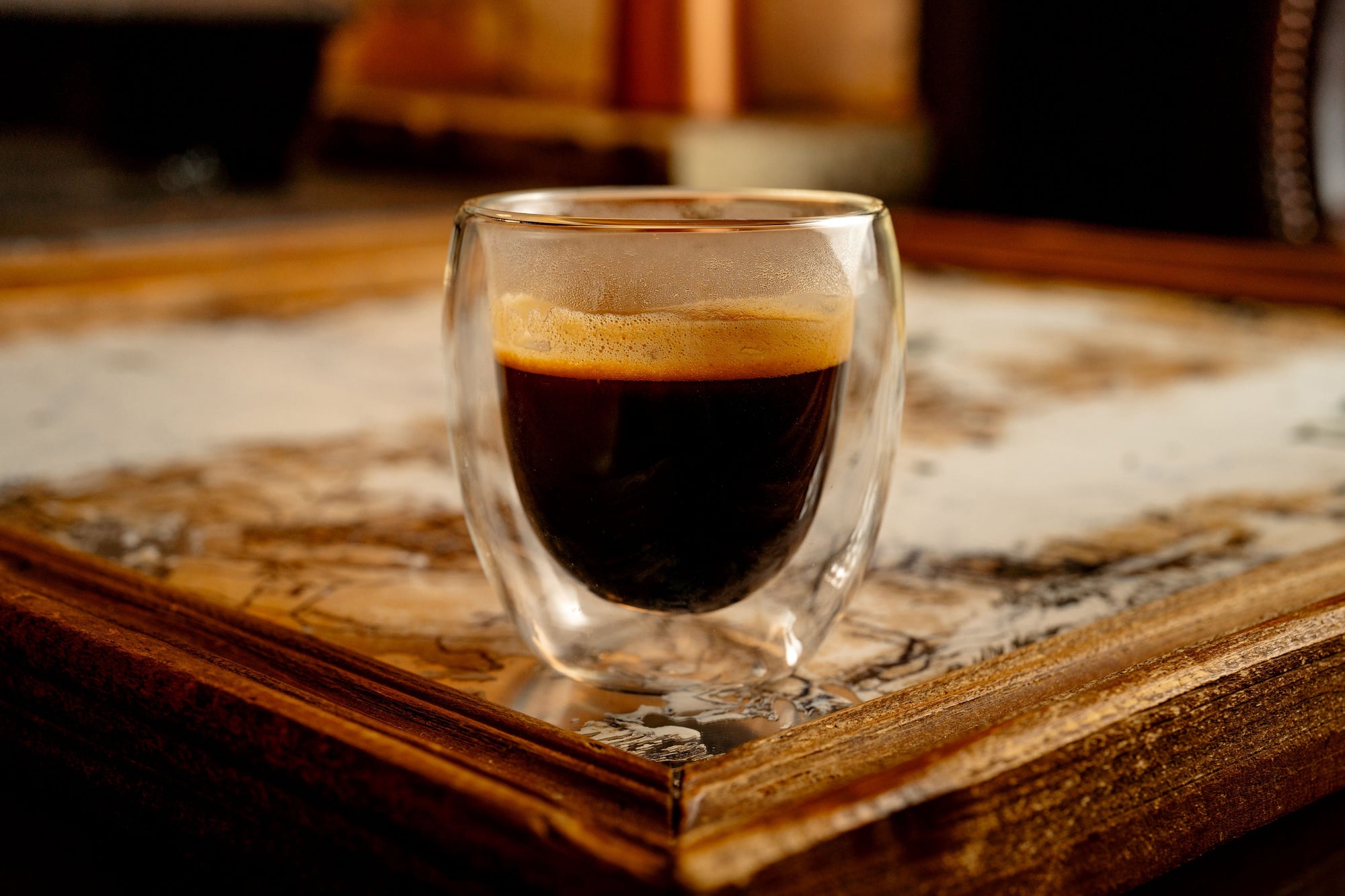 Vasos de Café Napoli Cortos de Doble Pared - 15 cl (caja de 2)