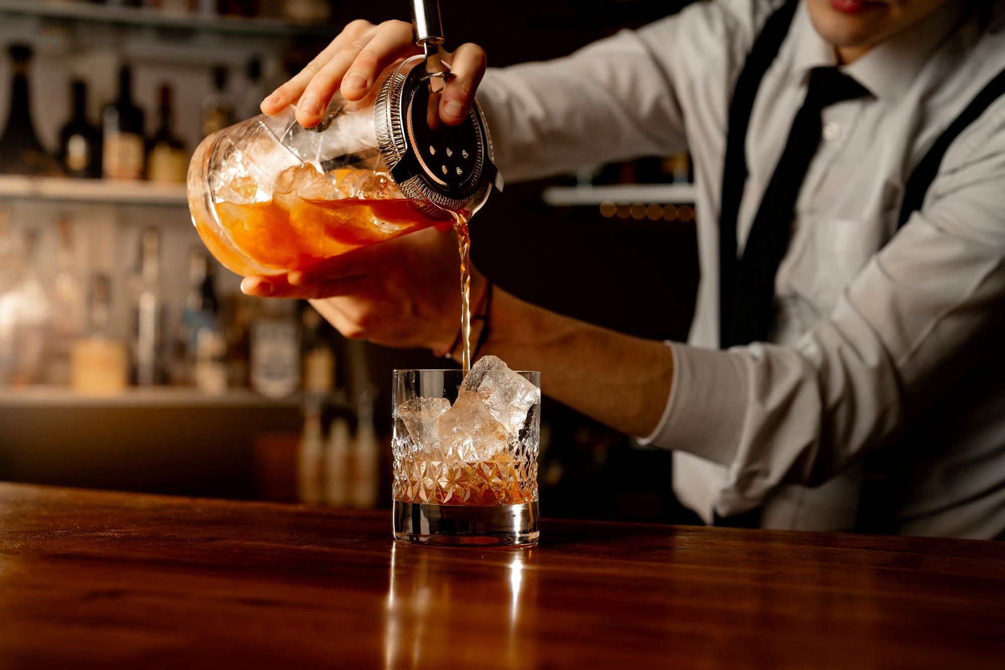 Weißdorn-Edelstahl-Cocktailsieb 20 cm