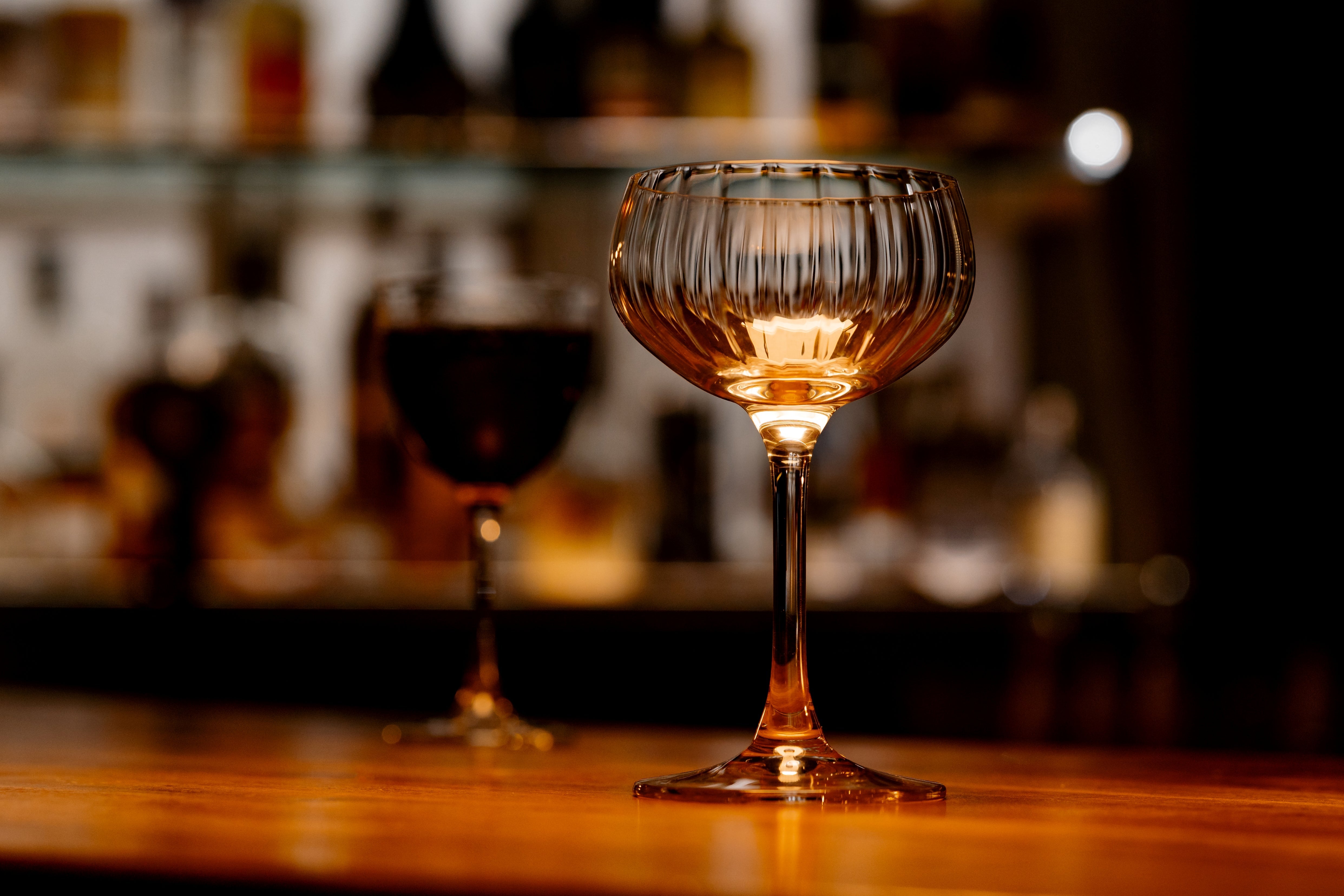 Retro Optic Champagne Glass Coupe 21cl- Box4