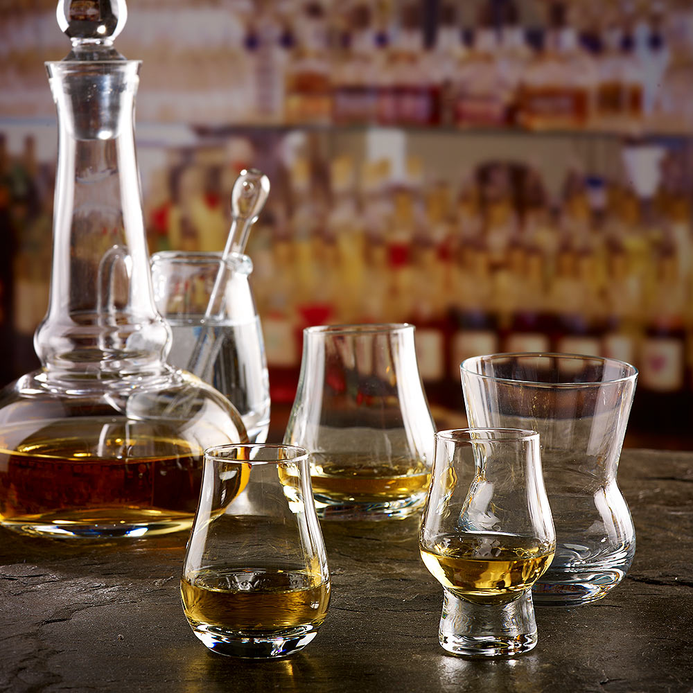 Perfektes Whisky Dram Glas 9cl
