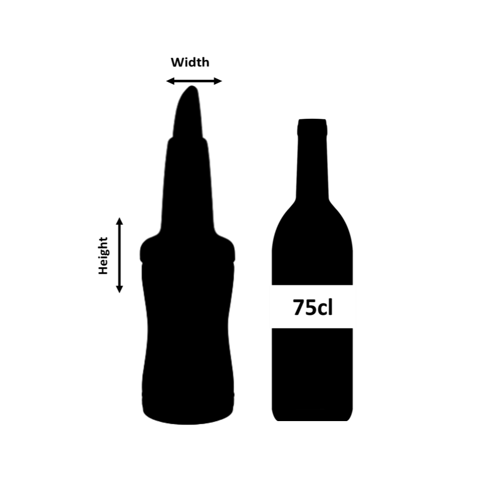 Botella Freepour Verde 1,05 Litros