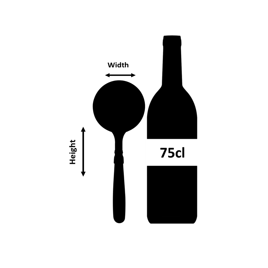 Passoire à cocktail à mailles fines en acier inoxydable Classico 23 cm